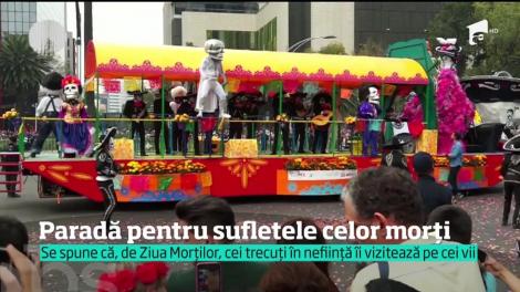 Ziua Morților, paradă în Mexic