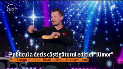 Publicul a decis. Paul Lungu a ajuns în finala iUmor!