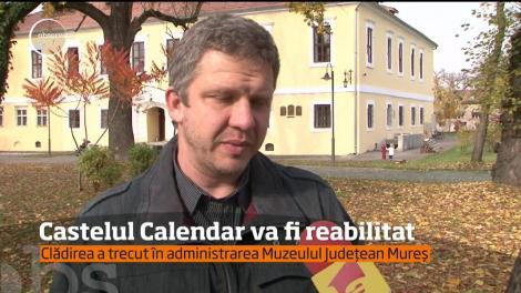 Unicul castel din România costruit pe principiile unui calendar va fi reabilitat!