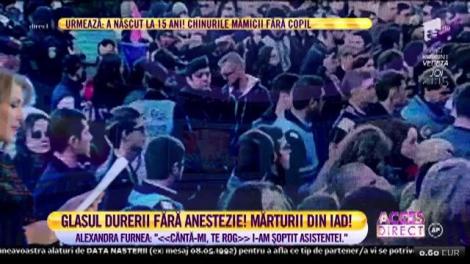 Doi ani de la Colectiv. Fără anestezie și cu dureri ce o făceau să se sufoce, Alexandra a îndurat iadul pe un pat de spital! „Nu vreau să mor așa! Nu vreau să vă amintiți de mine așa"