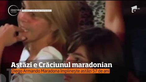 Adepţii lui Maradona sărbătoresc Crăciunul