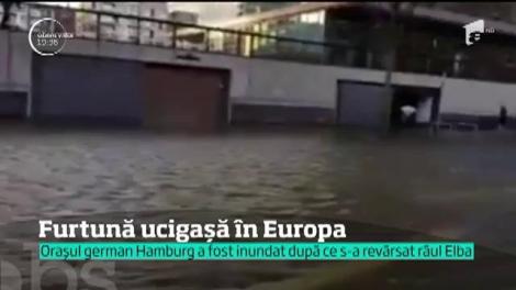 Alertă &icirc;n toată Europa! O furtună CIUDATĂ seamănă PANICĂ pe tot continentul!