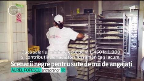 Scenarii negre pentru sute de mii de angajaţi