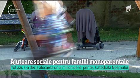 Ajutoare lunare de la primărie pentru familiile monoparentale nevoiaşe din Bucureşti