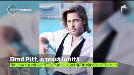 Brad Pitt pare că s-a îndrăgostit din nou