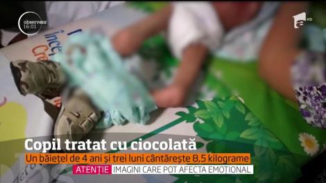 Medicii ieşeni încearcă să pună pe picioare un copil de 4 ani şi 3 luni, care cântăreşte doar 8 kilograme şi jumătate
