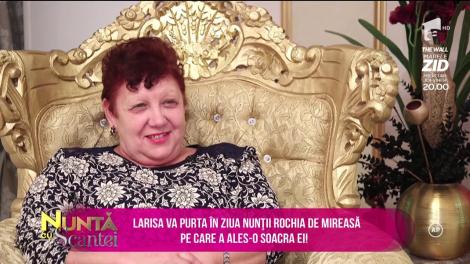 Mamele au ales rochia de mireasă. Doar soacra șefă a știut dimensiunile Larisei
