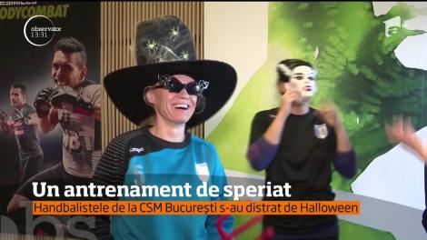 A fost Halloween și pentru cele mai bune handbaliste de la noi şi din Europa