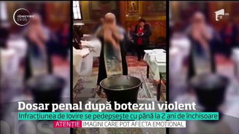 Preotul din Brăila care a brutalizat un bebeluş la slujba de botez ar putea ajunge după gratii