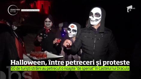 A fost noapte "de groază" în Pasul Tihuţa, la Castelul Contelui Dracula