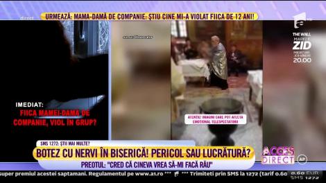 Preotul din Brăila care ar fi bruscat un bebeluş la botez se apără: "Cred că cineva vrea să-mi facă rău"