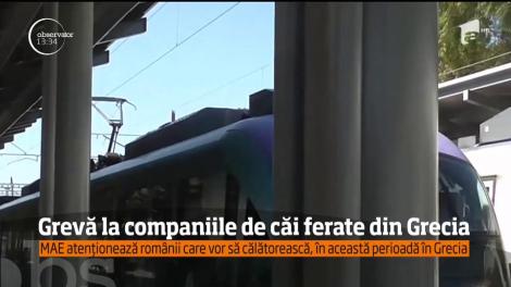 Ai de gând să călătorești în Grecia? Companiile de căi ferate sunt în grevă