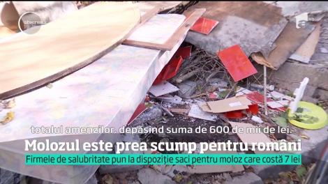 Molozul e prea scump pentru români