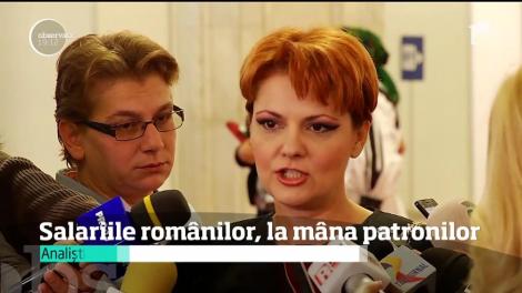 Salariile românilor, la mâna patronilor