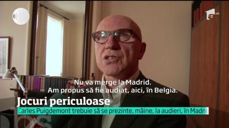 Carles Puigdemont refuză să se prezinte în faţa judecătorilor