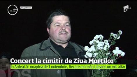 Un spectacol impresionant a avut loc în Cimitirul Central din Cluj-Napoca