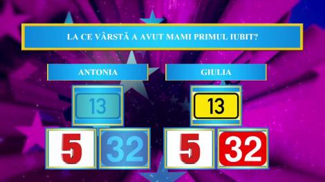 La ce vârstă a avut Giulia primul iubit? "La cinci ani"