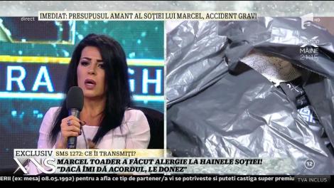 Marcel Toader a făcut alergie la hainele soţiei! "Dacă îmi dă acordul, le donez"