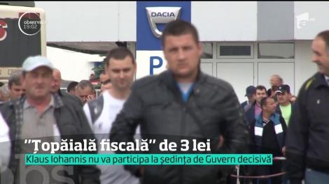Klaus Iohannis îi avertizează pe decidenţii politici că duc ţara spre o "aventură fiscală cu final trist"