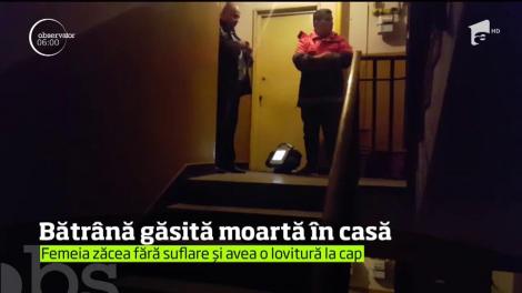 Moarte învăluită în mister, la Alexandria. O bătrână a fost găsită fără suflare în propriul apartament