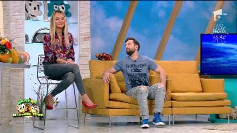 Dani, speriat de fostul iubit din Italia al Flaviei. Matinalul își ia măsuri de precauție: ”În weekend plec la Napoli și nu-mi doresc să ajung cu ciment în loc de adidași"