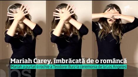 Mariah Carey, într-o ţinută semnată de o româncă