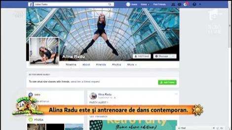 Alina Radu este multiplă campioană la gimnastică aerobică, pe care a practicat-o timp de 14 ani