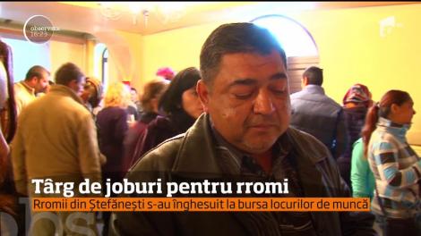 Târg de joburi pentru rromi