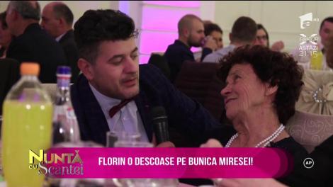 Bunica miresei este în centrul atenției. Florin o ia la întrebări pe buni!