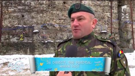 Exercițiu demonstrativ pentru evacuarea unui rănit din abrupt, de Ziua Vânătorilor de Munte