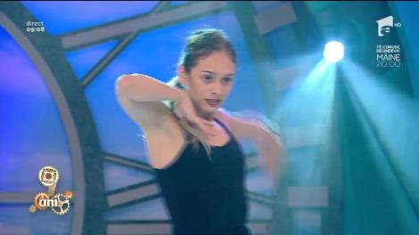 Alina Radu, dans contemporan în platoul de la Neatza