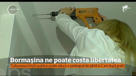 Tulburarea liniștii publice poate aduce o pedeapsă de până la doi ani după gratii
