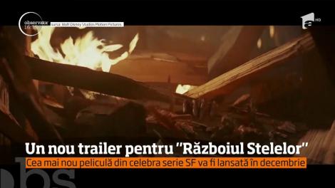 Surpriză uriașă pentru fanii seriei „Războiul Stelelor”! A fost lansat un nou trailer pentru pelicula "The Last Jedi"