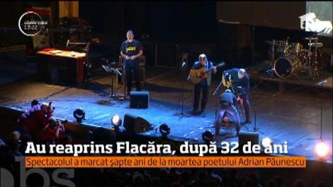 Cenaclul Flacăra și-a adunat din nou artiștii pe scena Sălii Palatului