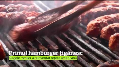 Romburgerul, primul hamburger după o reţetă ţigănească