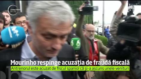 Mourinho respinge acuzația de fraudă fiscală