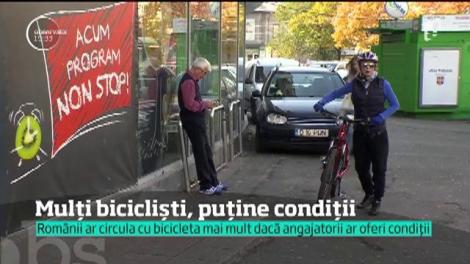 Românii aleg transportul cu bicicleta