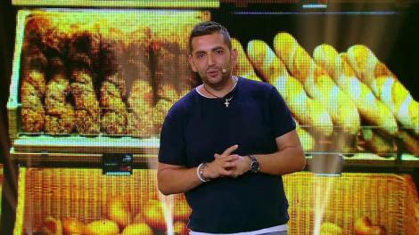 Ispas Cătălin, număr de stand up la iUmor: Prăbușirea unui avion într-un cimitir