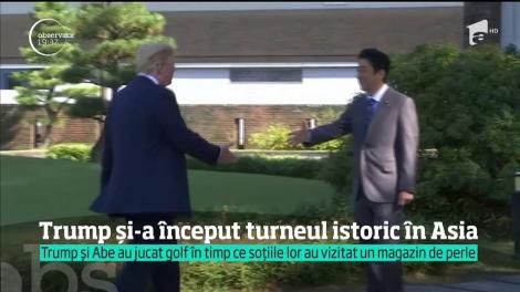 Donald Trump, vizită istorică în Japonia