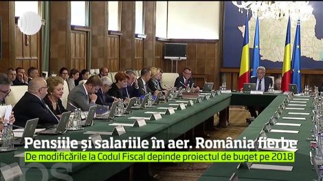 Pensiile și salariile în aer. România fierbe