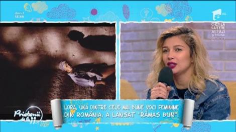 Lora transmite un mesaj puternic de durere şi regret, în apropierea despărţirii, în noua ei piesă - "Rămas bun"