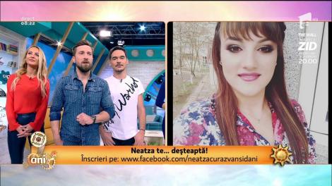 Neatza te... deşteaptă! Somnoroasa zilei a fost Nicoleta
