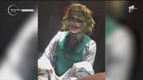 Bebeluş adus pe lume de un Joker