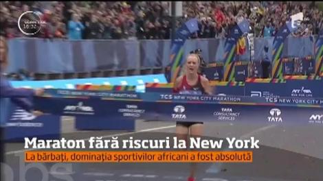 Final liniştit al maratonului de la New York. Competiţia s-a încheiat fără niciun incident