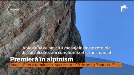 Premieră în alpinism. O femeie a escaladat una dintre cele mai periculoase stânci din lume