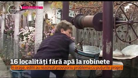 16 localităţi din Dolj și Gorj, fără apă potabilă pentru o săptămână!