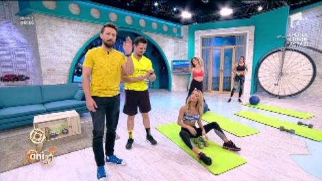 Fitness la Neatza! Antrenament de ardere a grasimililor și tonifiere