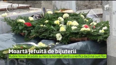 Moartă jefuită de bijuterii. Hoţii au dat lovitura în cimitir