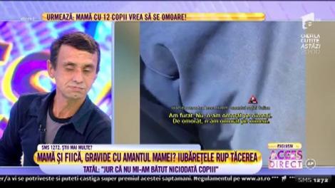 Amantul acuzat că a lăsat gravide o mamă şi fiică ei: ”De unde ştie dumnealui că m-am culcat cu Laura? A stat cu mine în casă?”