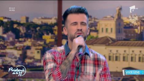 Florin Ristei a răspuns unei noi provocări muzicale! A interpretat LIVE piesa "The Great pretender" de la Queen